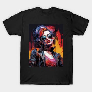 harlequin glasses T-Shirt